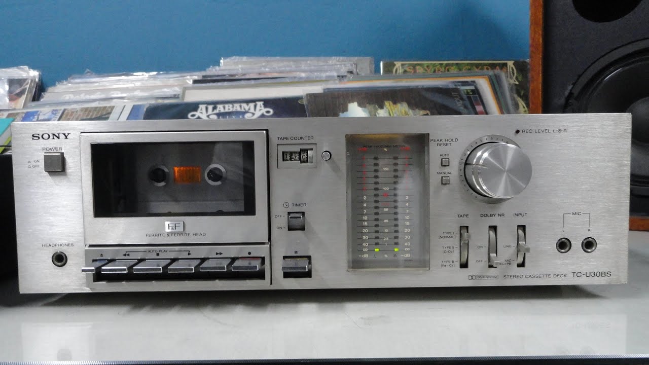 O Rei do Som - Tape Deck Sony TC-U30BS
