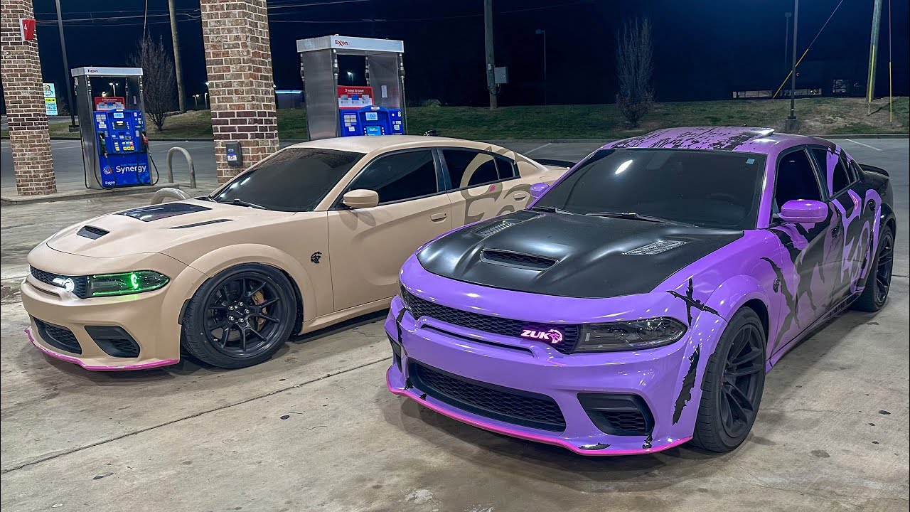 INSANE CUTTING UP IN TRAFFIC IN MY HELLCAT (INSANE WHINE)