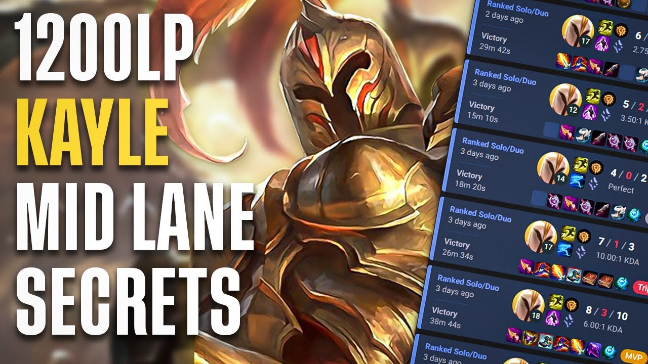 Here's How The Rank 1 Kayle Wins With MACRO