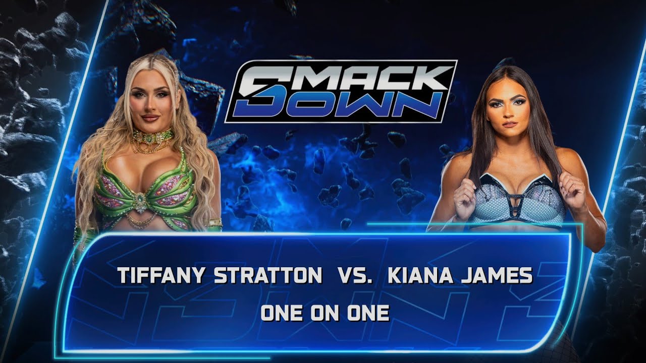 WWE FULL MATCH: Tiffany Stratton vs Kiana James : SMACKDOWN , Mar 15 ,2026 (WWE 2K26)