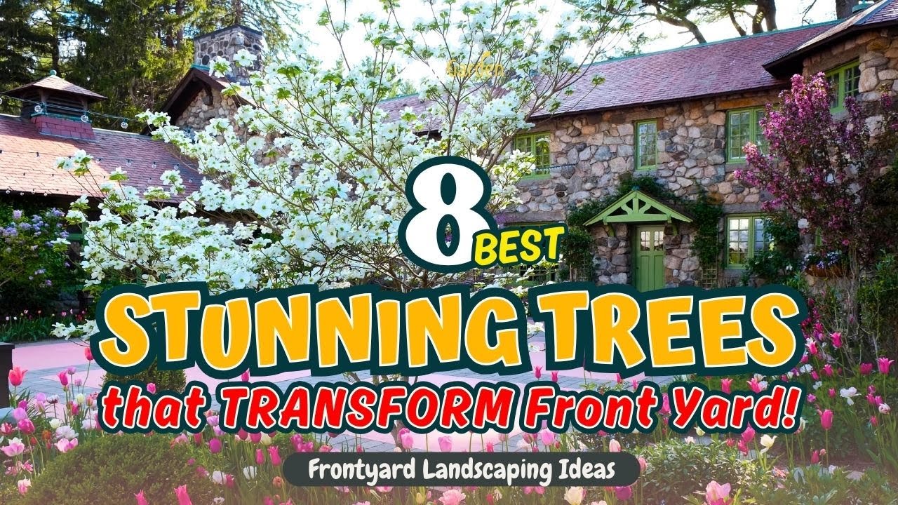8 BEST TREES That TRANSFORM Your Front Yard! 🏡😍🌳 // Gardening Ideas