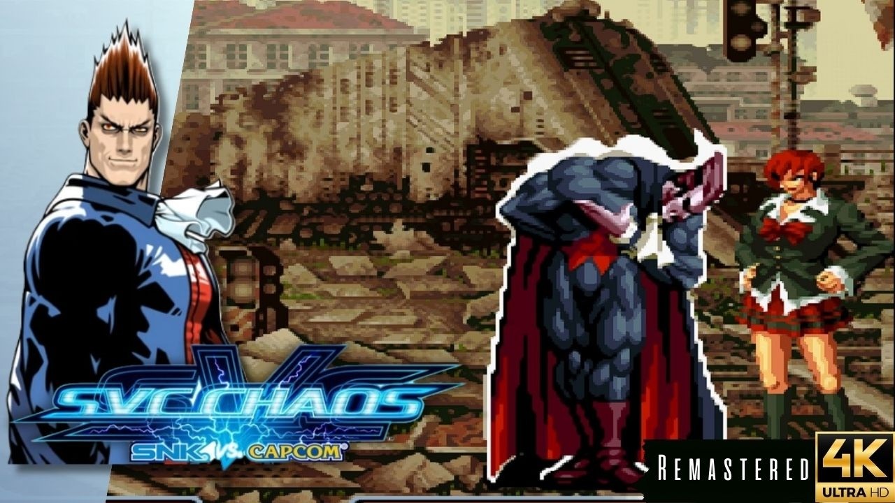 SVC Chaos SNK Vs Capcom - Demitri Maximoff (Arcade / 2003) 4K 60FPS