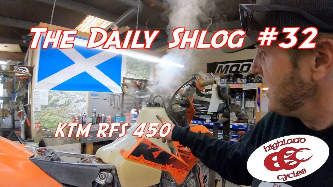 Daily Shlog #32 : KTM 450 RFS Motor