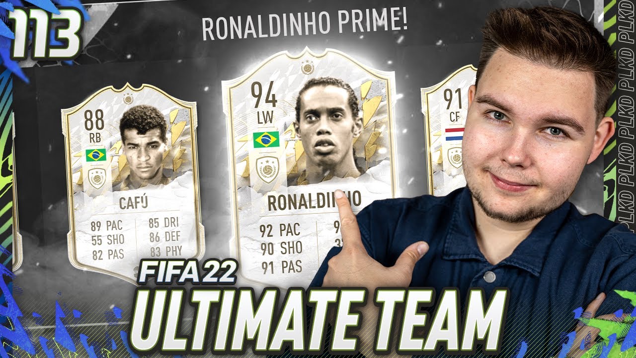 DRAFT Z RONALDINHO PRIME! - FIFA 22 Ultimate Team [#113]