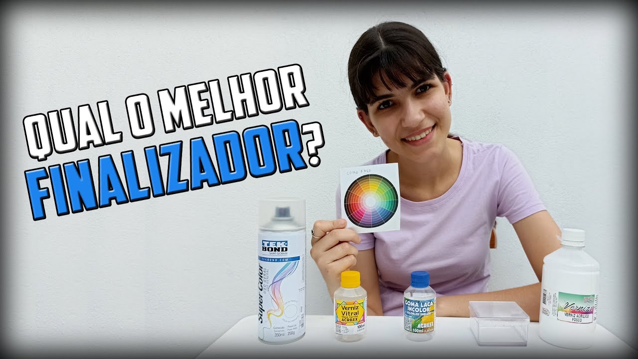 🖌Qual o melhor acabamento para os papercrafts? (verniz fosco, caseiro, vitral, spray e goma laca)