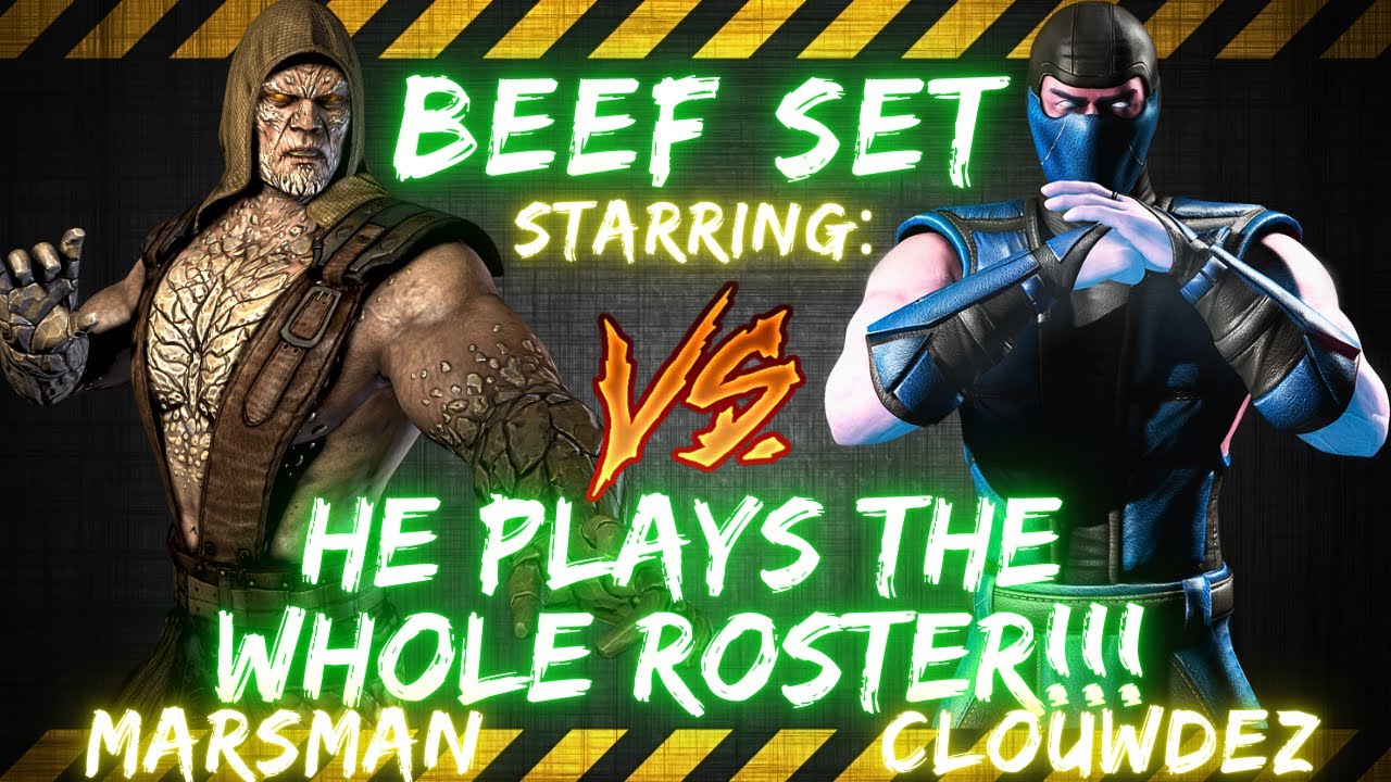 BEEF SET ft. Marsman vs Clouwdez | HE PLAYS THE WHOLE ROSTER!!! 🎤👀🔥😱
