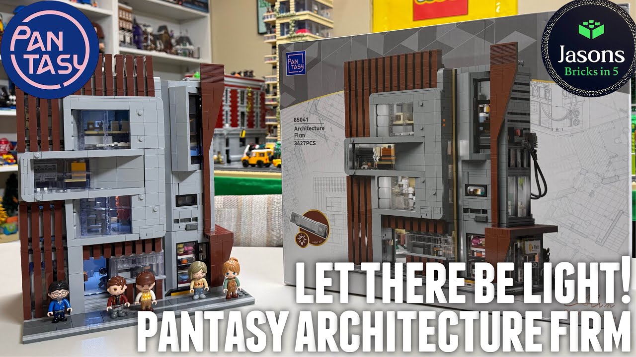 Pantasy Architecture Firm | Set 85041 | First Modular with a Light Kit