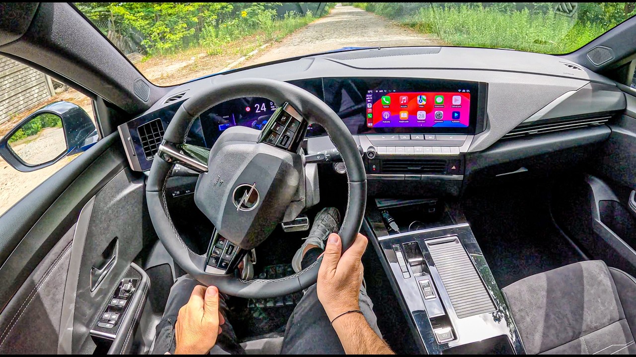 NEW Opel Astra L Sports Tourer [Electric 156hp] |0-100| POV Test Drive #2107 Joe Black