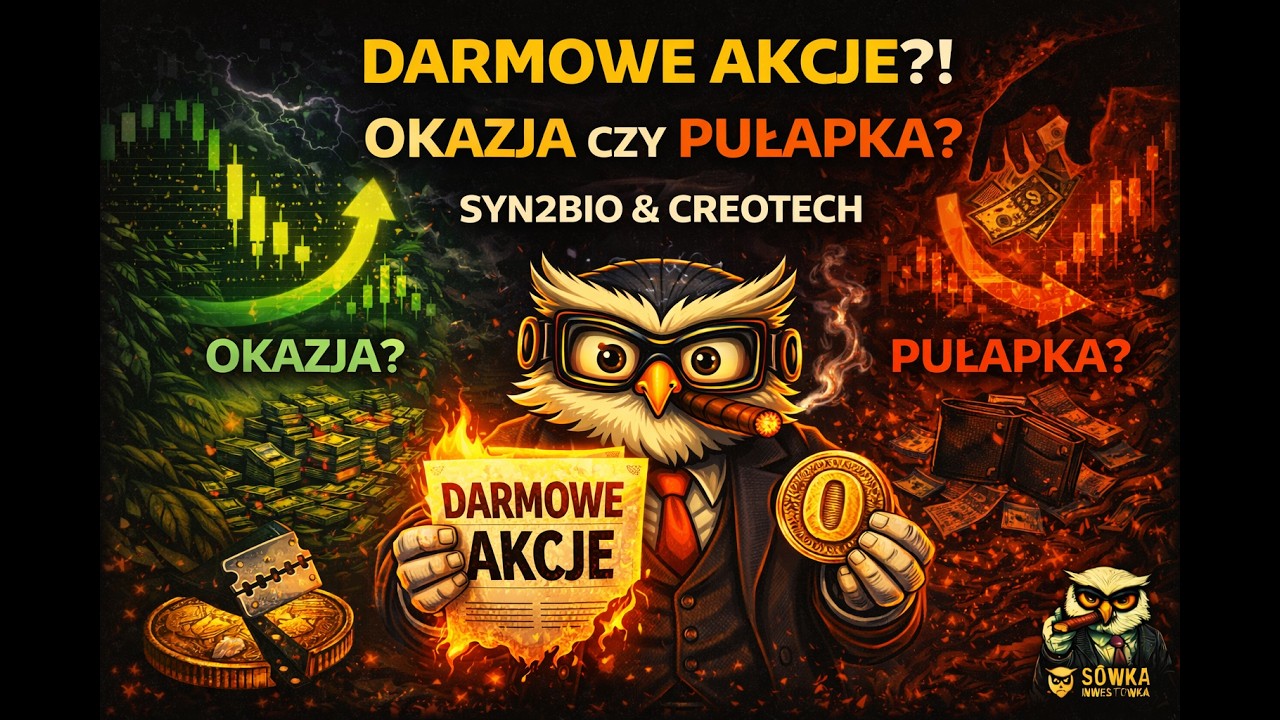 DARMOWE AKCJE na GPW?! Nie daj się ogolić na Syn2bio i Creotech Quantum!