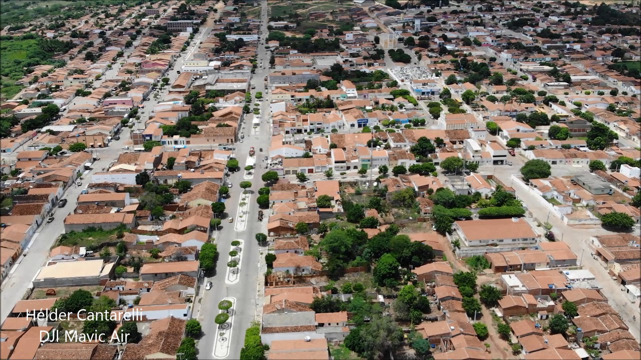 Vista aérea em 360° de Mirandiba-PE