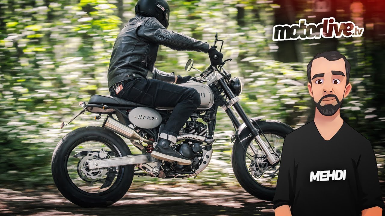 Bullit Hero 125, Quel look !! | TEST 2017