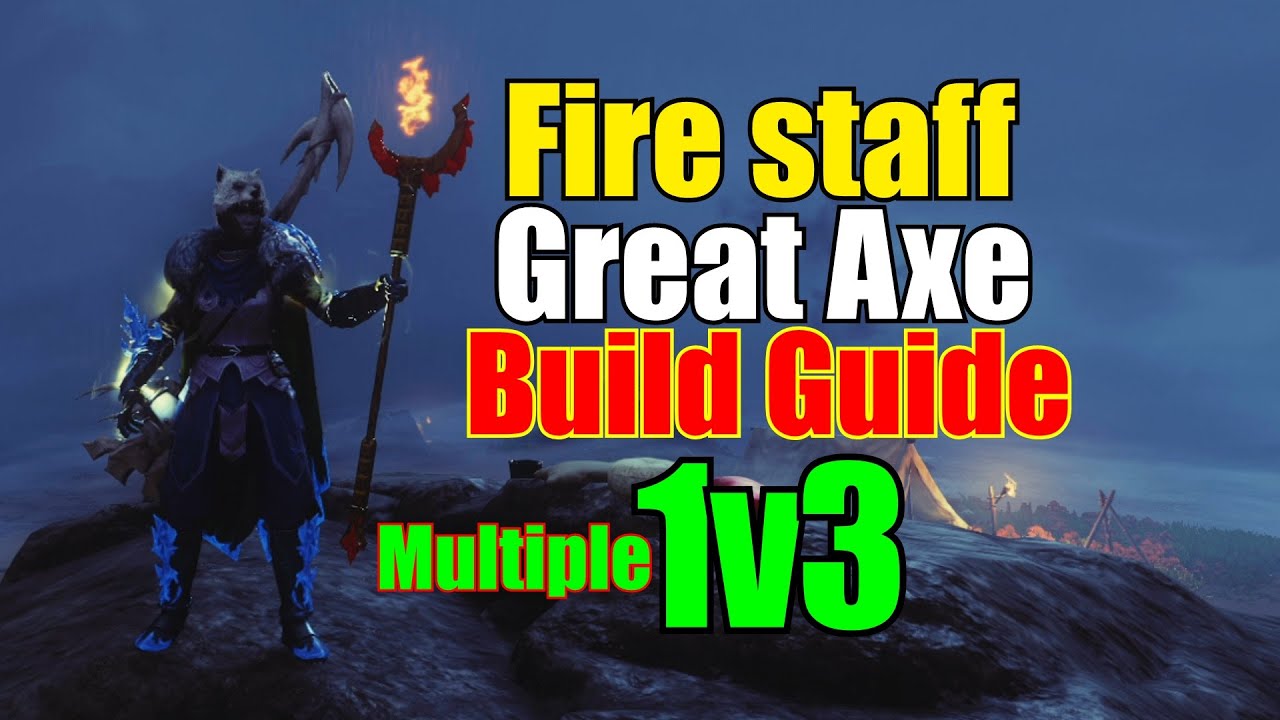 🔥⚔️ The Best PVP Fire Staff Meta Build for Medium Armor & Great Axe | New World Aeternum Guide 2025