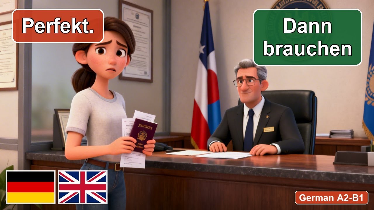 Learn German: Travel Conversations | Essential Dialogues A2-B1 Practice