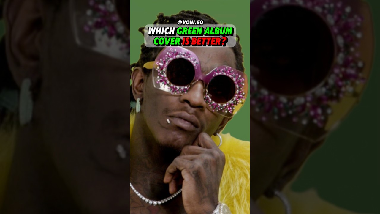 Do You Think Green is a Good Color to Use in Album Covers?