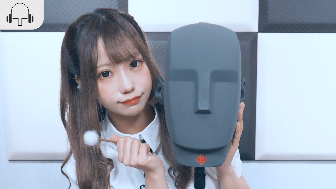 【Кири Ханамура】Очистка ушей / Первая попытка【ASMR / 4K】