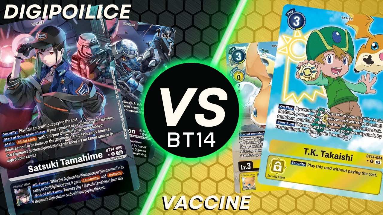 Digimon TCG [BT14] D-Brigade VS Vaccine FINALS MATCH