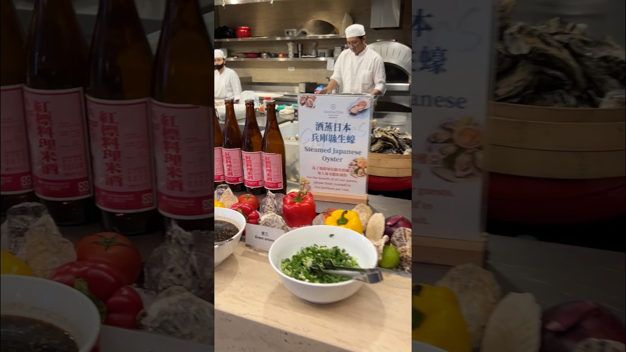 桃園喜來登優廚自助餐｜Taoyuan Sheraton Premium Kitchen Buffet｜Tiệc buffet nh&agrave; bếp cao cấp Sheraton Taoyuan