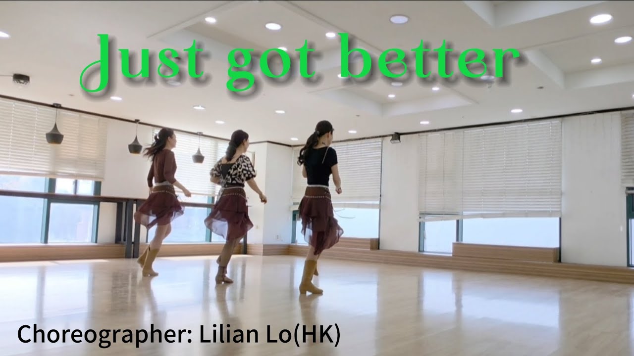 Just got better - Linedance[Intermediate]/EP.45수업 후 한컷/# 대한라인댄스연맹경남본부