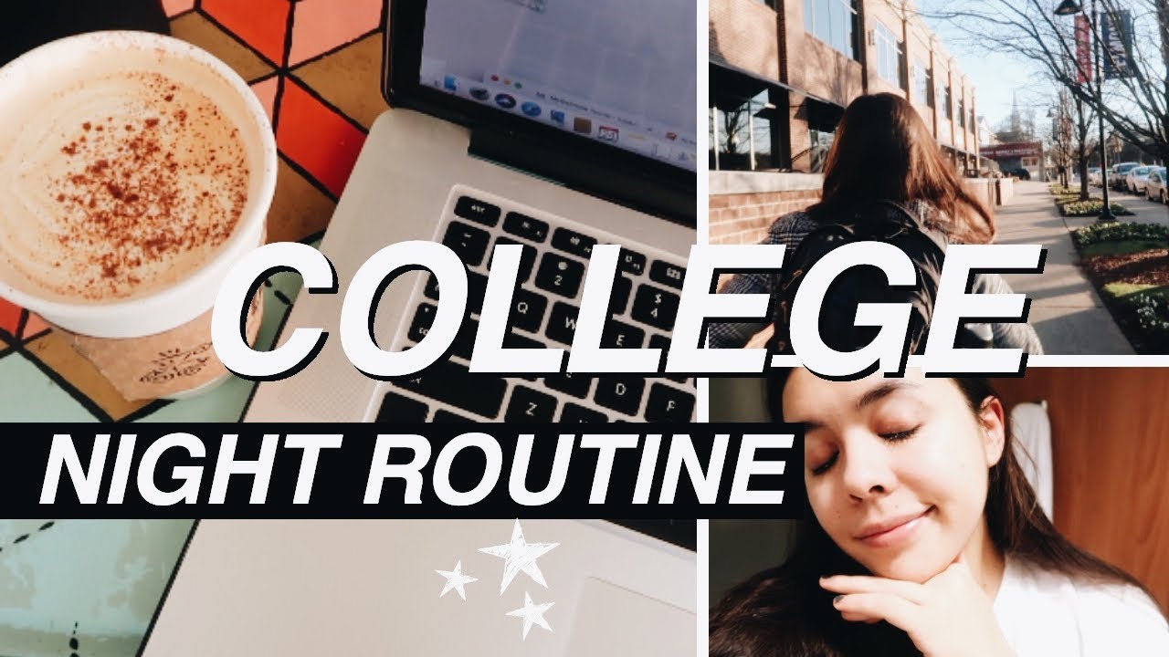 COLLEGE Night Routine 2019 + Skincare Routine