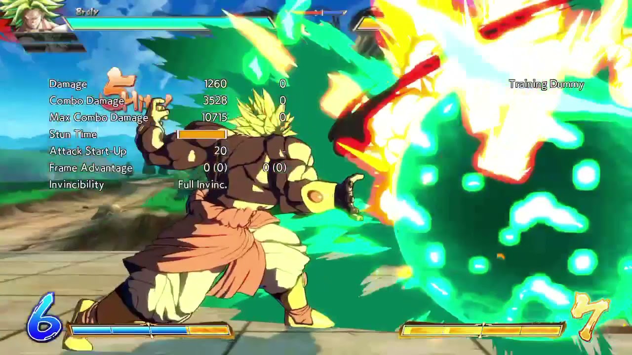 DBFZ Broly DBZ Solo TOD 2