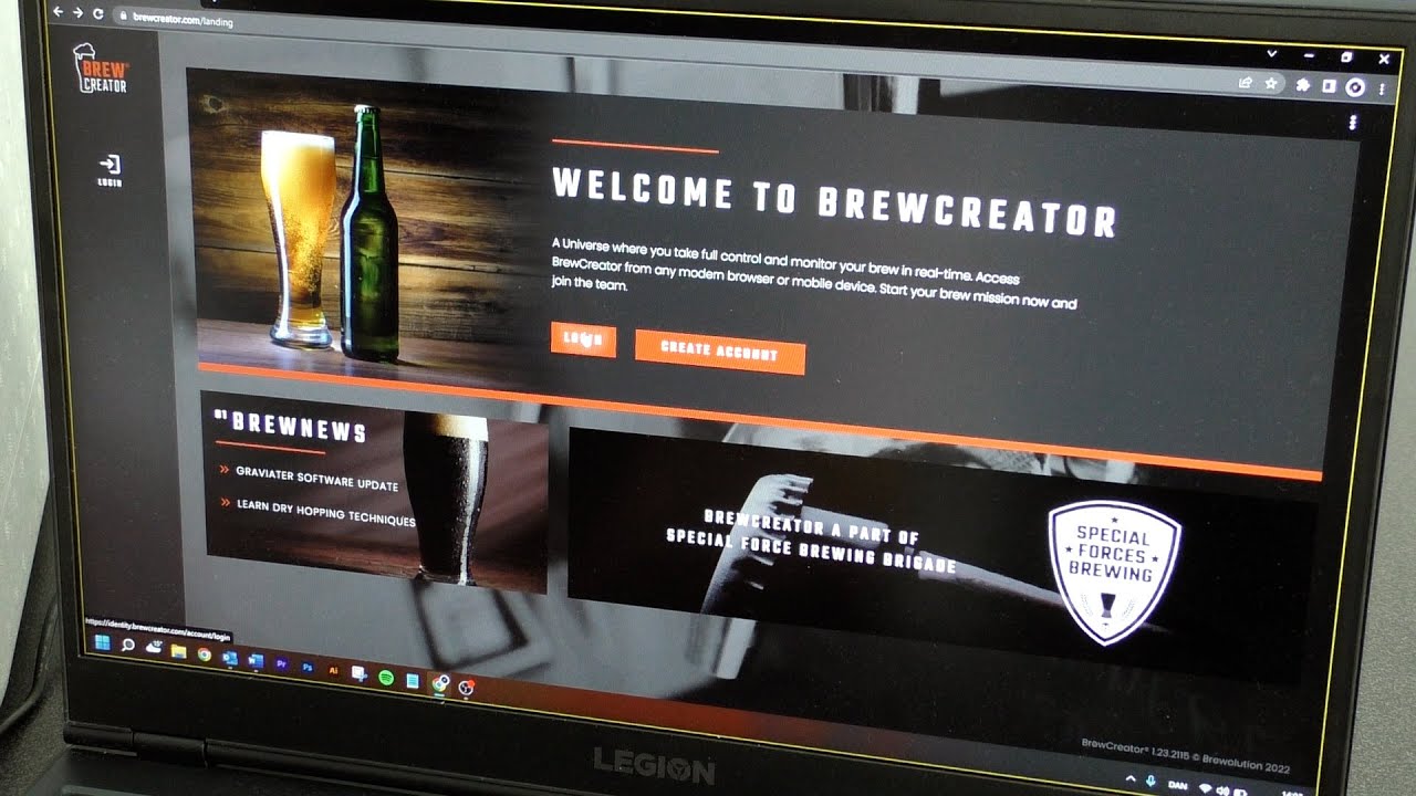 02. Connect to WiFi and BrewCreator