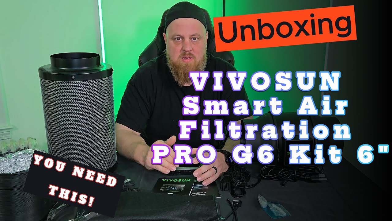 VIVOSUN Smart Air Filtration PRO G6 Kit 6