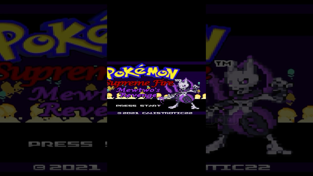 Pokemon Supreme Fire Mewtwo's Revenge v1 Completed on Ducumon #shorts