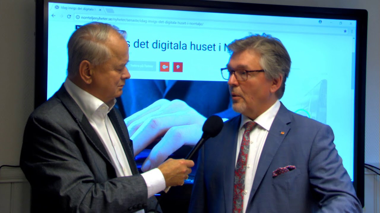ABF Norrt&auml;lje - Invigning av det digitala huset