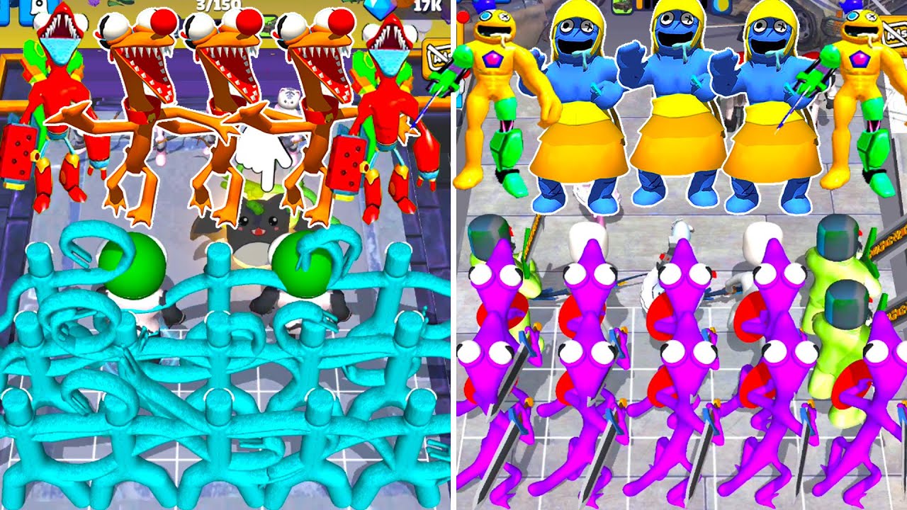 MAX LEVEL in Merge Monster Rainbow Friends Android Gameplay