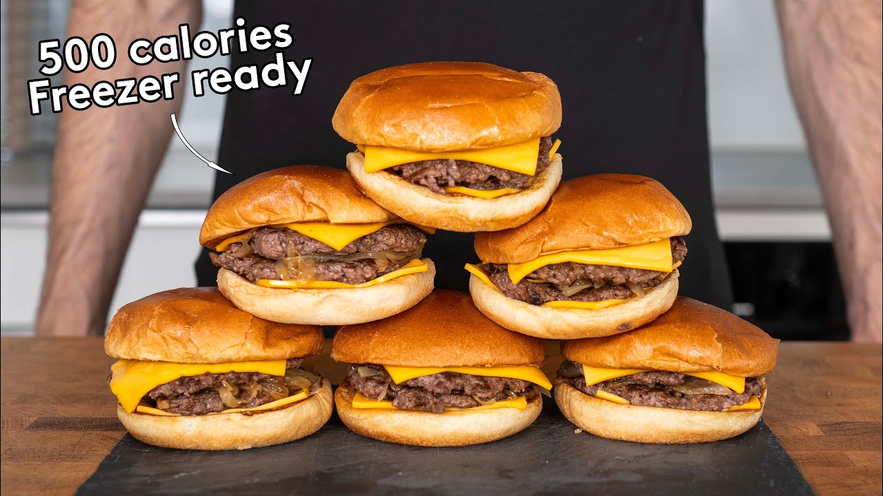 I Made 9 Low-Calorie Burgers To Store In The Freezer