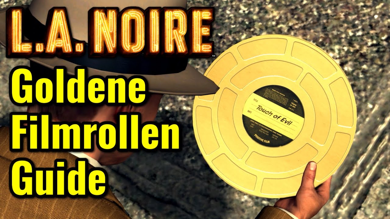 La Noire ★ 50 goldene Filmrollen Fundorte Guide (