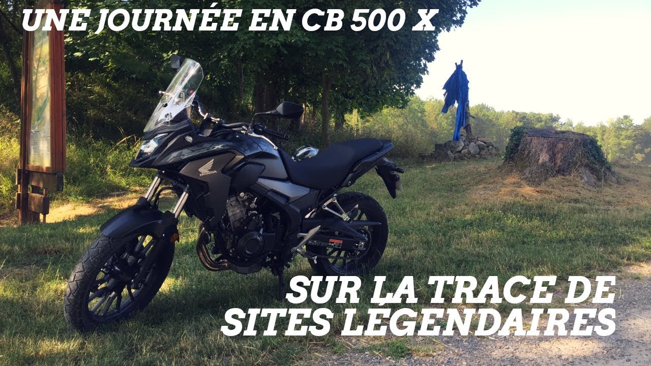 L'ESSAI INSOLITE: Une journée en CB 500X sur les sites légendaires de la Marne
