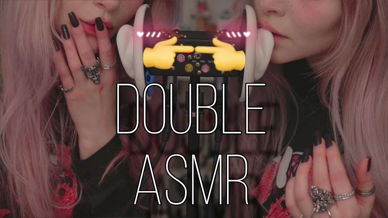 Двойной АСМР | Звуки Рта | ASMR Double Mouth Sounds 🍑