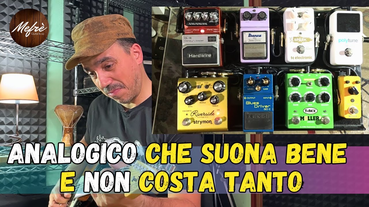 Pedaliera compatta ma COMPLETA per Rock-Blues!