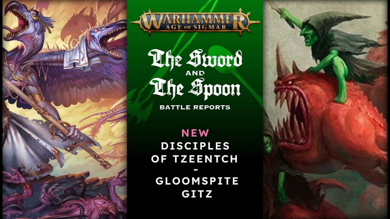 NEW Disciples of Tzeentch v Gloomspite Gitz #games #ageofsigmar #newaos #ageofsigmar #adwip