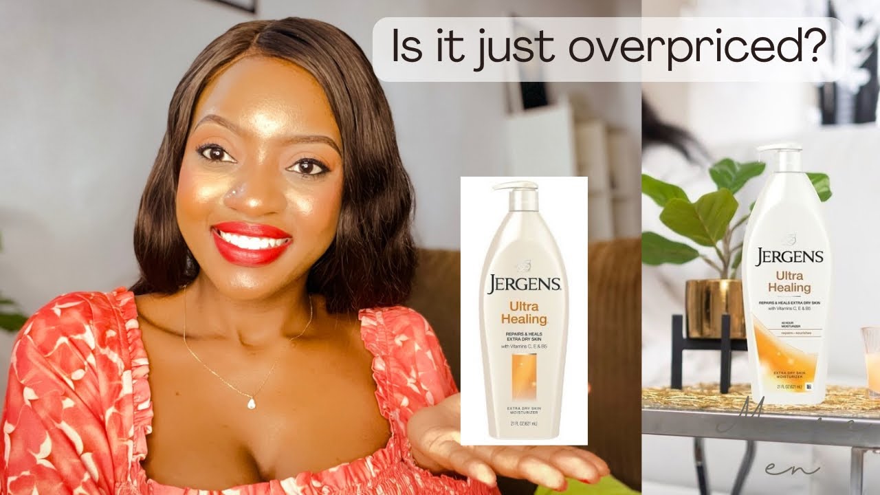 JERGENS ULTRA-HEALING BODY LOTION| Review and test|