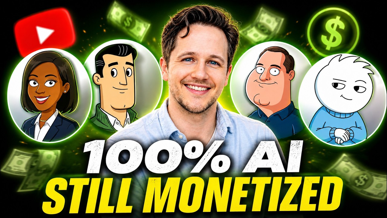 Faceless Finance Channels Using Only AI That Got Monetized