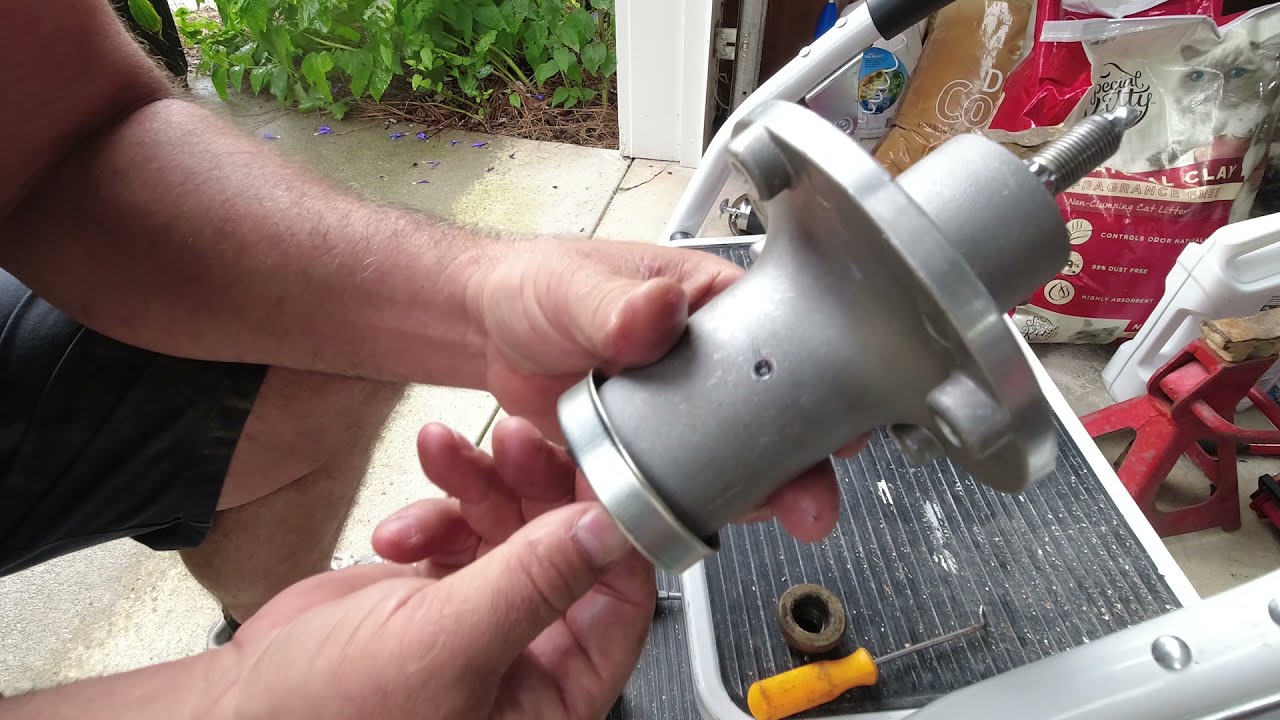 Riding Mower Spindle Bearing Mod