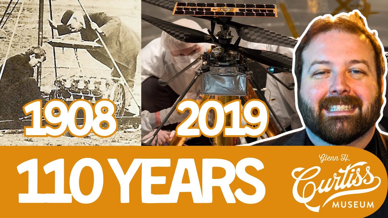 Ingenuity & the First Helicopter: Echoes of John Williams' Vision on Mars | Curtiss Museum