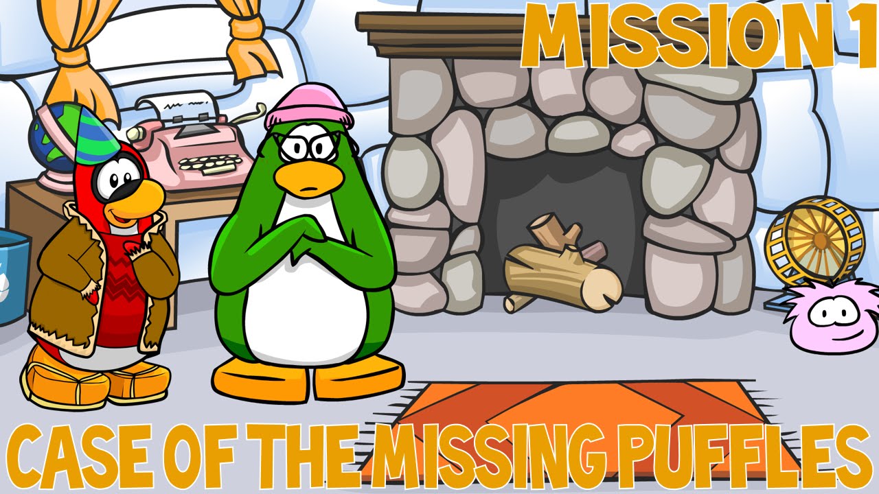 Club Penguin EPF Training/PSA Mission 1 Tutorial - Case of the Missing Puffles