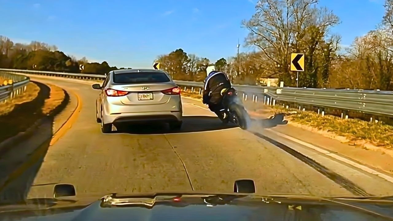 Diese Motorrad - Fluchten sprengen jedes Limit