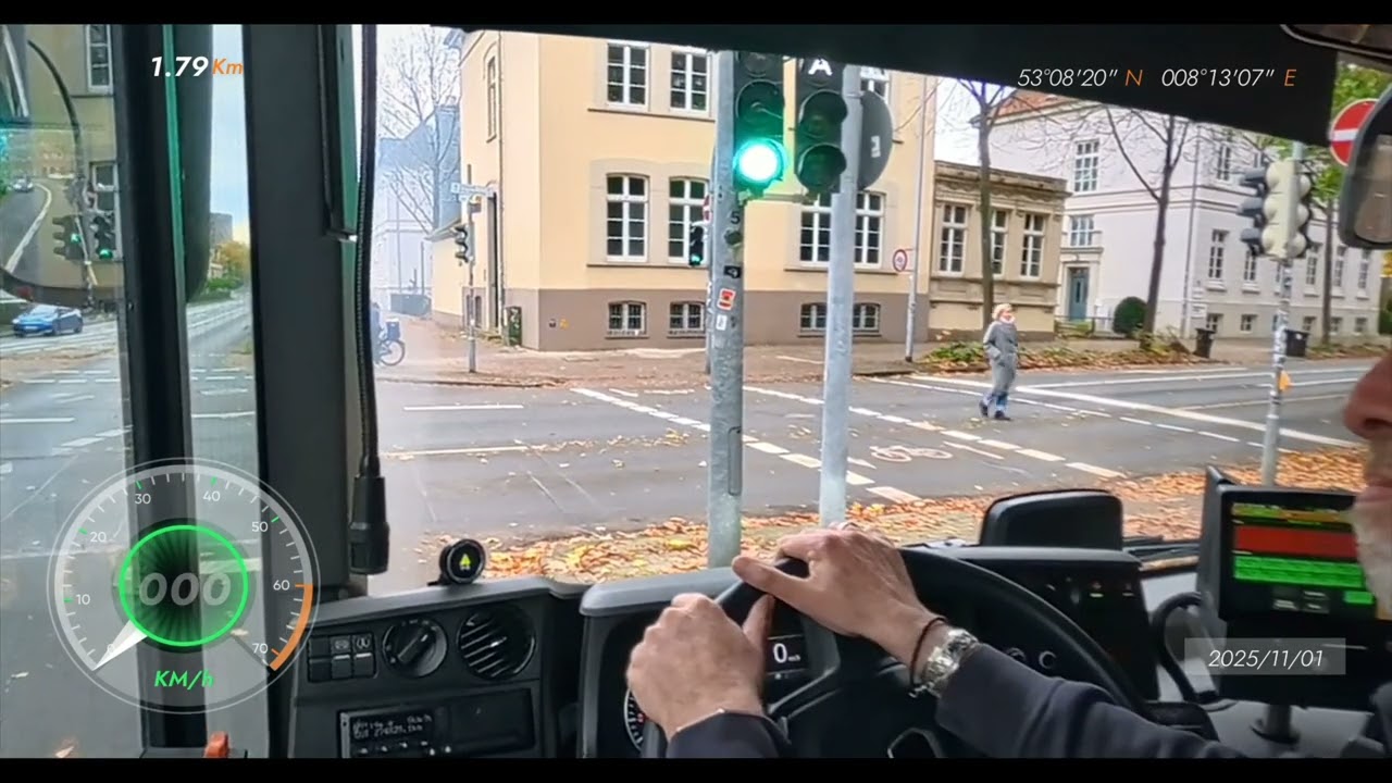 VWG Oldenburg | Linie 317 (Cab View) 🚌 ZOB-A ➡️ Kloster Blankenburg | XXL Busfahrt