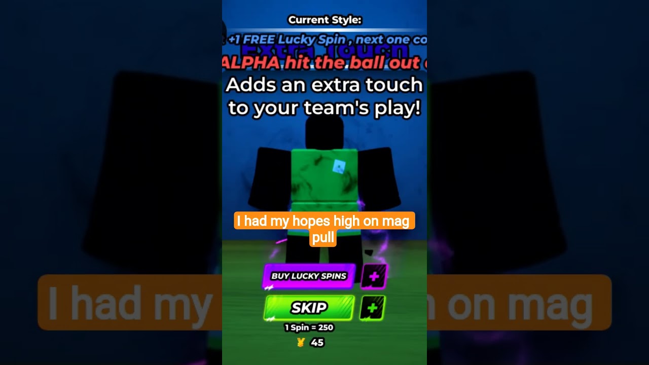 I wanted mag pull . Tell me should I spin extra touch or redirection... 
