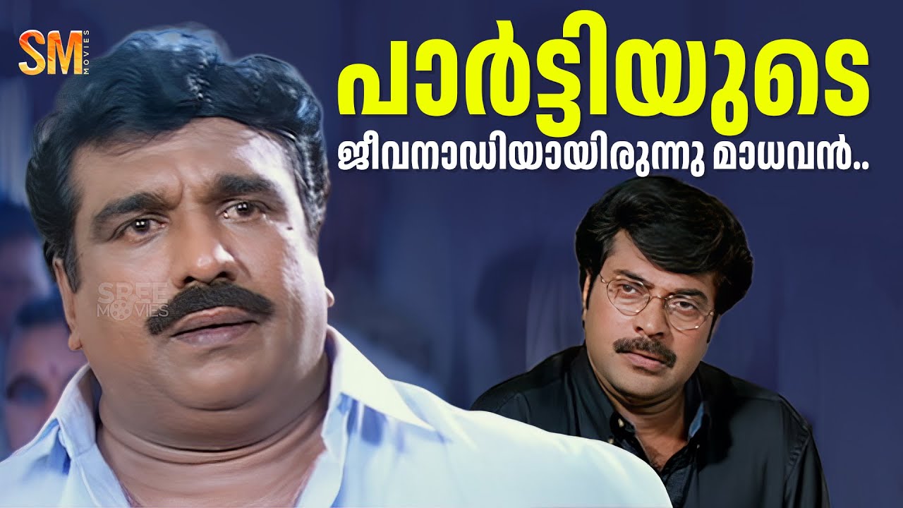 പാർട്ടിയുടെ ജീവനാഡിയായിരുന്നു മാധവൻ | The Truth | #mammootty | Vani Viswanath | Movie Scene