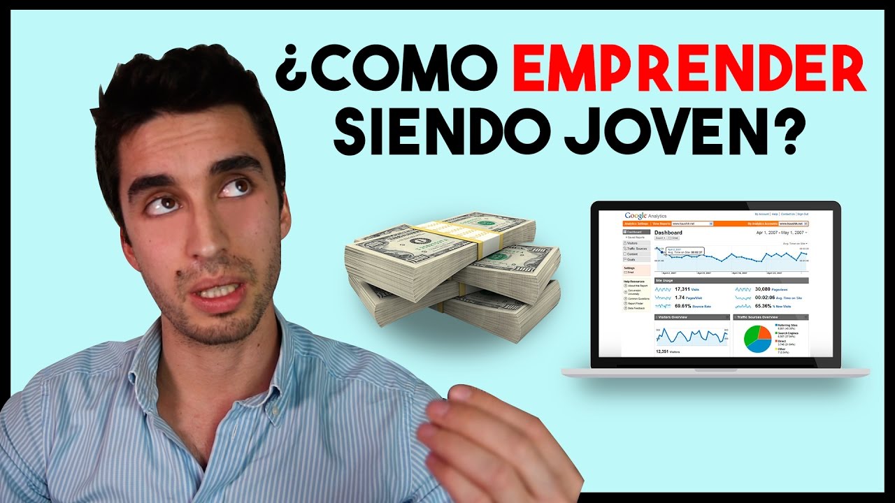 ¿COMO PUEDO EMPRENDER Y GANAR DINERO SIENDO JOVEN?