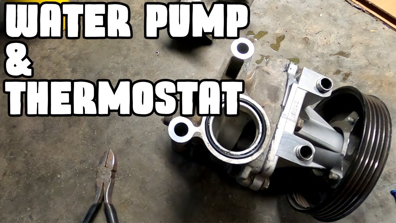 Water Pump & Thermostat Job for the Suzuki SX4