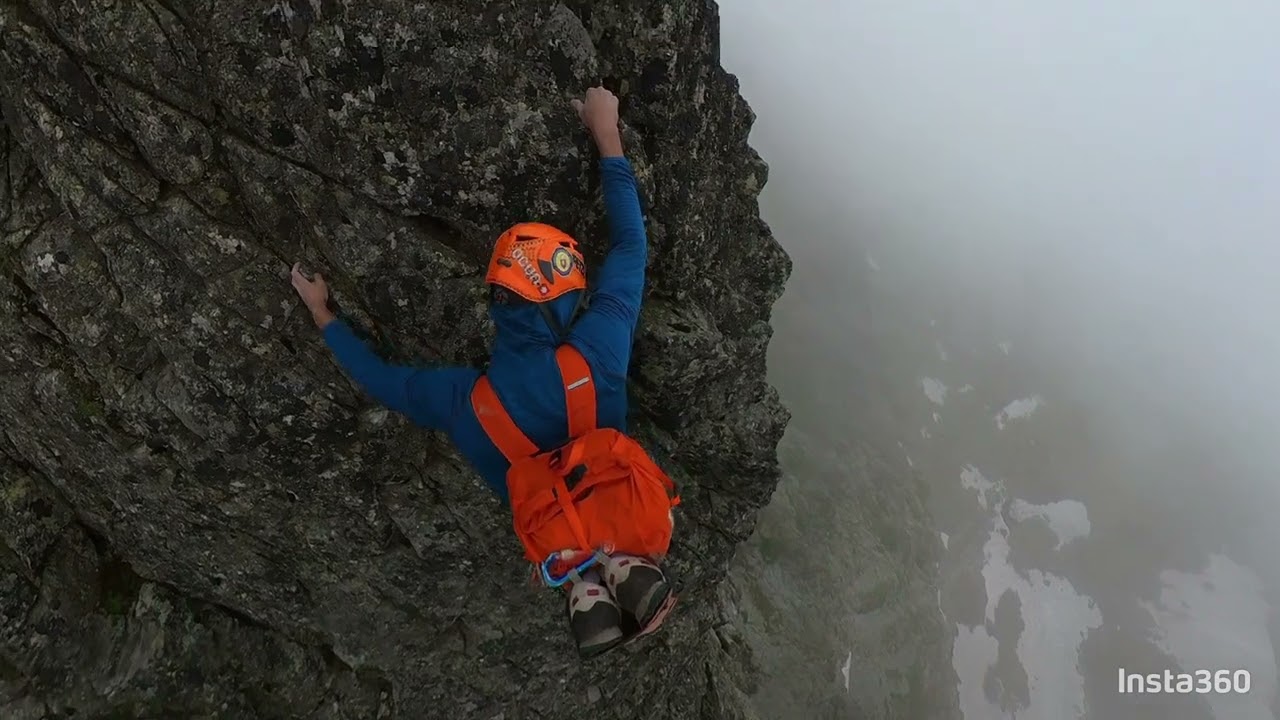 Free solo Západný pilier 5 / Ganok / Vysoké Tatry