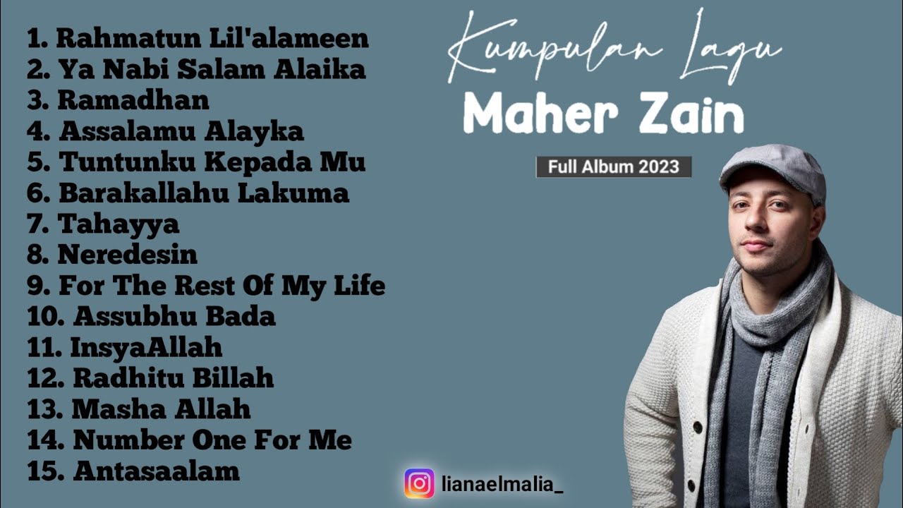 Kumpulan Lagu Sholawat - Maher Zain (Full Album 2023)