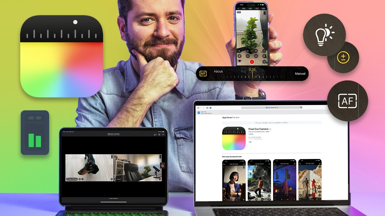 ¡Final Cut Camera EXPLICADA! La app GRATUITA que convierte tu iPhone en una cámara PROFESIONAL