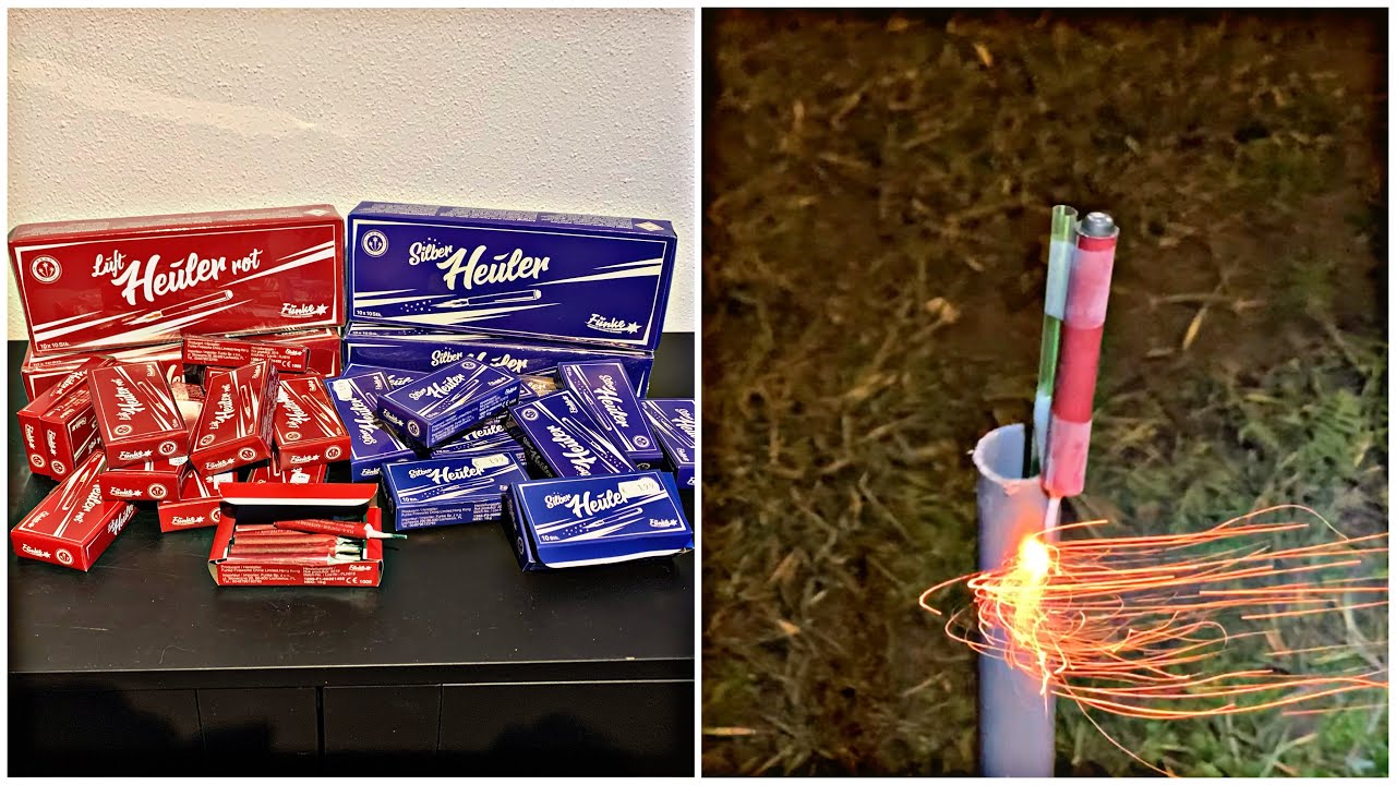 Funke Luftheuler (Rot & Silver) lanceren met PVC-pijp